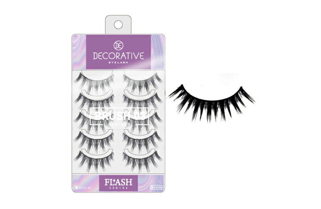 DECORATIVE EYELASH FLASH BRUSH03 上まつ毛用 つけまつげ デコラティブアイラッシュ SE49066
