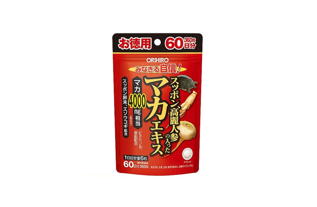 スッポン高麗人参の入ったマカエキス徳用 360粒