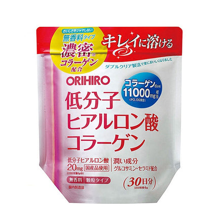 低分子ヒアルロン酸コラーゲン 袋タイプ 180g